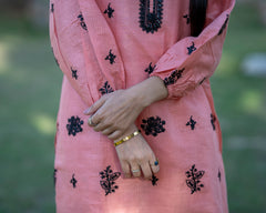 Cherry Blossom Embroidery 2-Piece